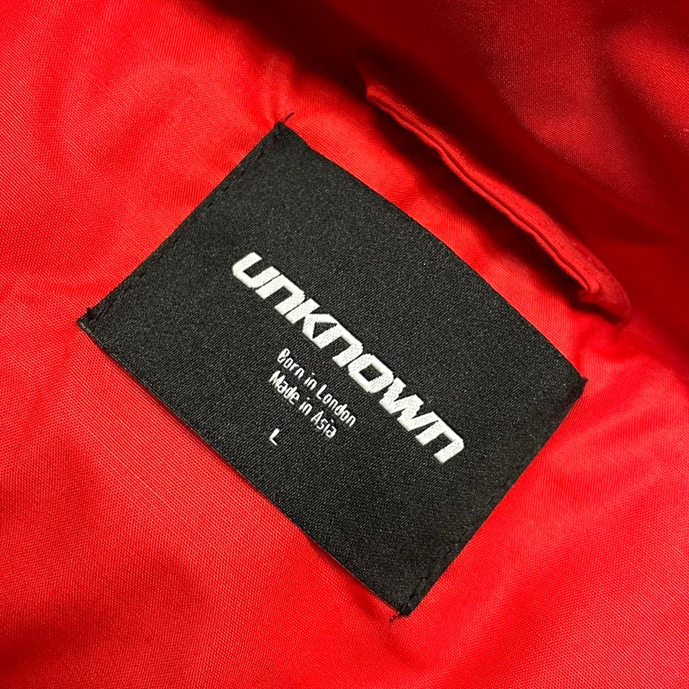 Cross Rhinestone Puffer Jacket