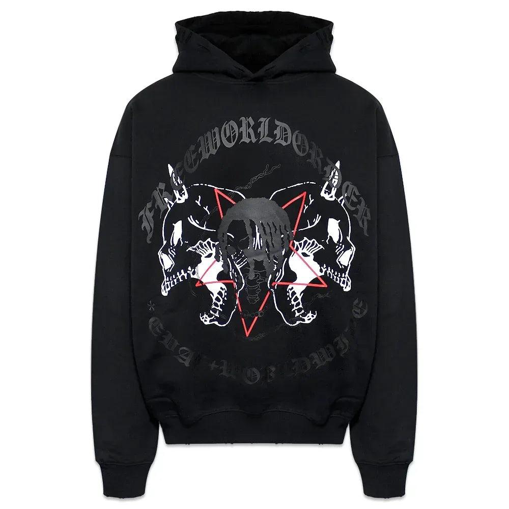 EVAE Black Hoodie - EVAE MOB - VENTURER