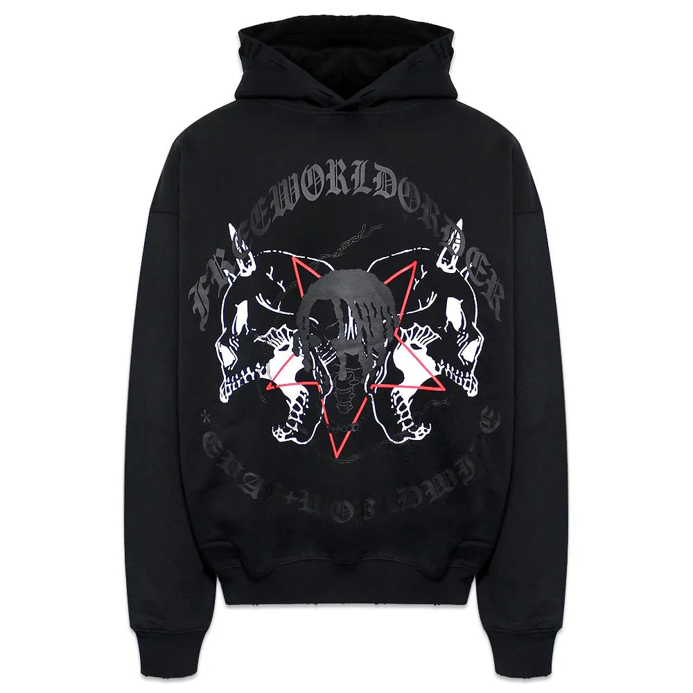 EVAE Black Hoodie - EVAE MOB - VENTURER