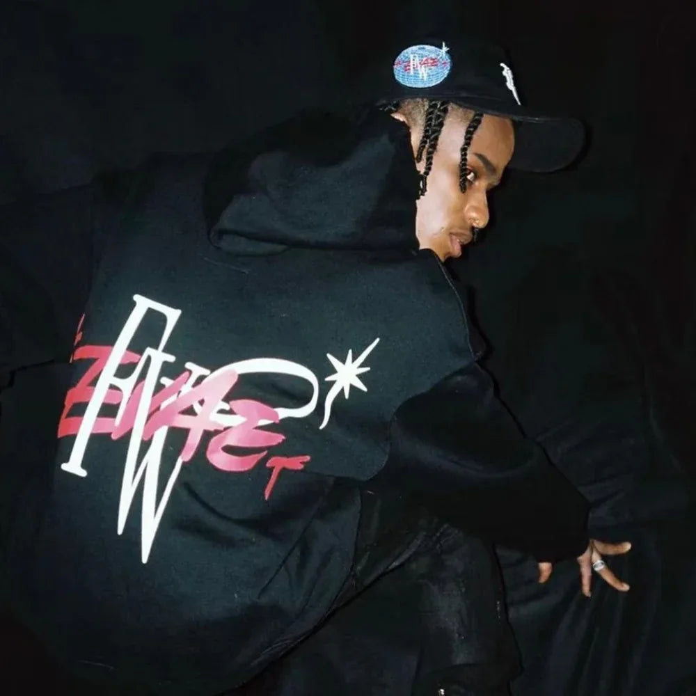 EVAE Black Hoodie - EVAE MOB - VENTURER