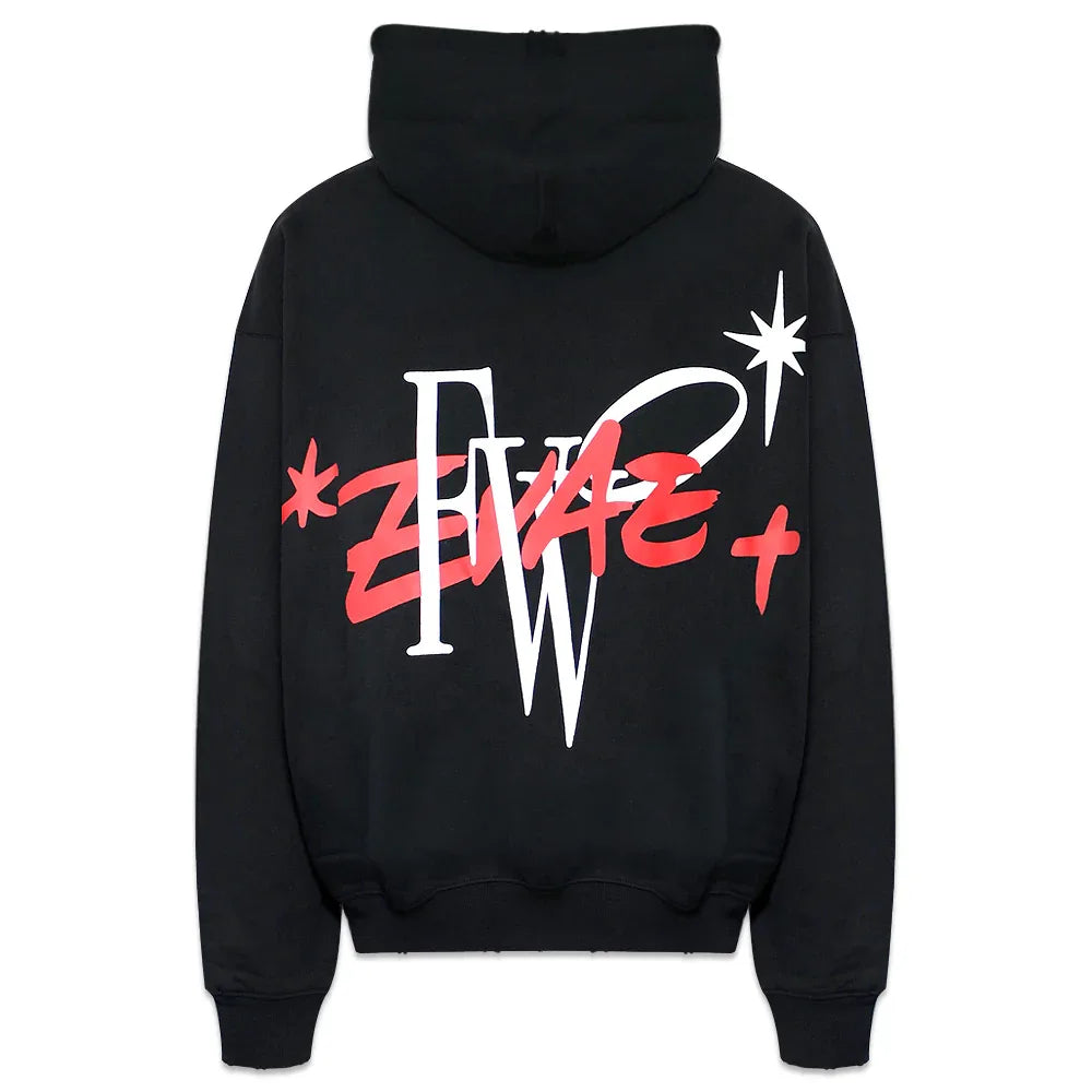 EVAE Black Hoodie - EVAE MOB - VENTURER