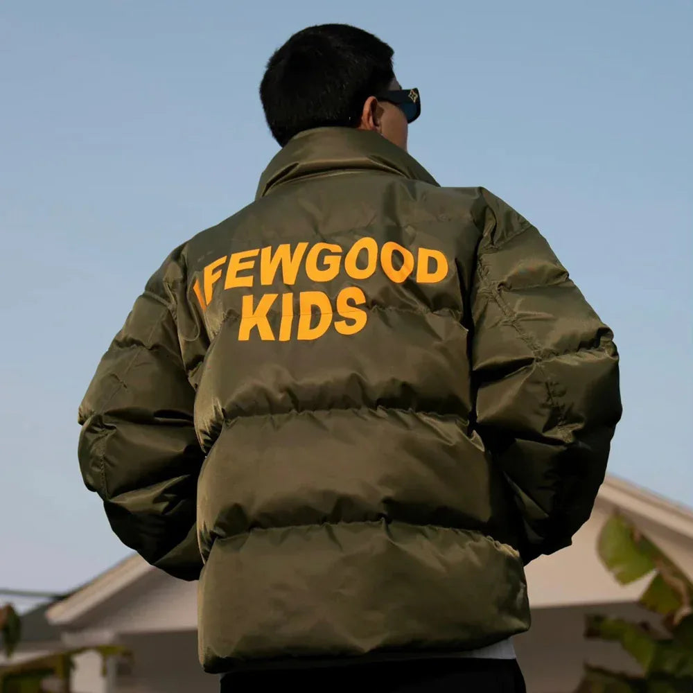 Badge Puffer Jacket - A FEW GOOD KIDS - VENTURER