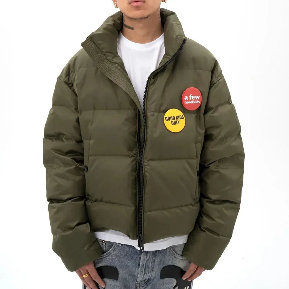 Badge Puffer Jacket - A FEW GOOD KIDS - VENTURER