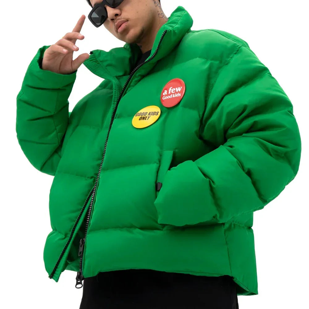 Badge Puffer Jacket - A FEW GOOD KIDS - VENTURER