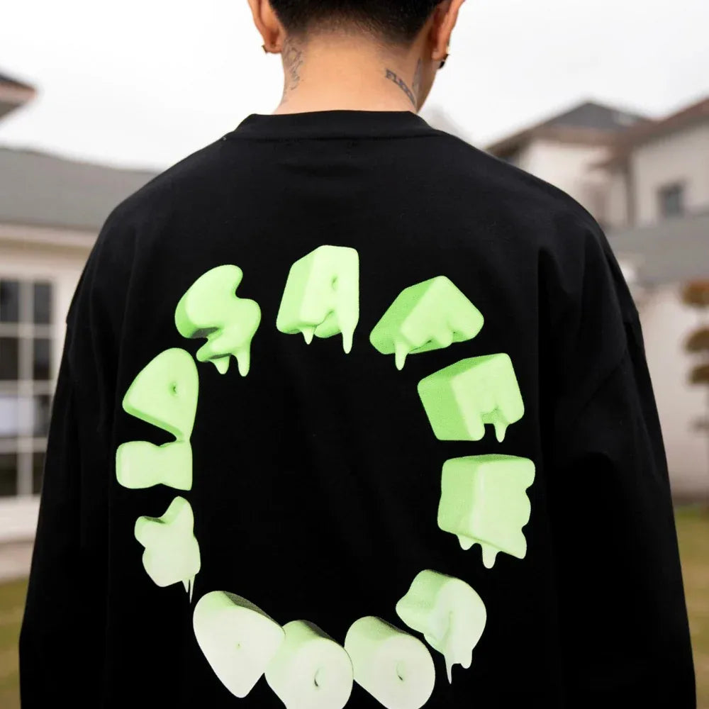 Drip Circle Logo Long Sleeve Tee - A FEW GOOD KIDS - VENTURER
