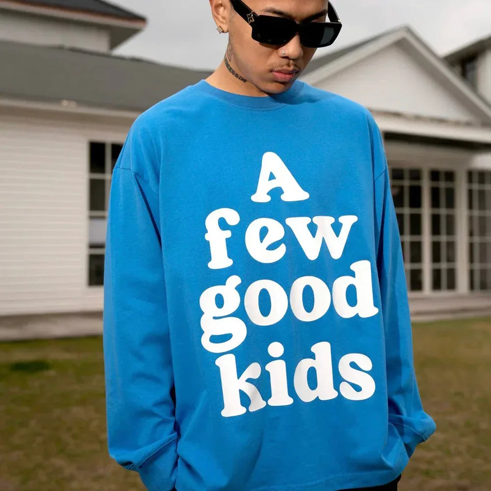 Drip Circle Logo Long Sleeve Tee - A FEW GOOD KIDS - VENTURER
