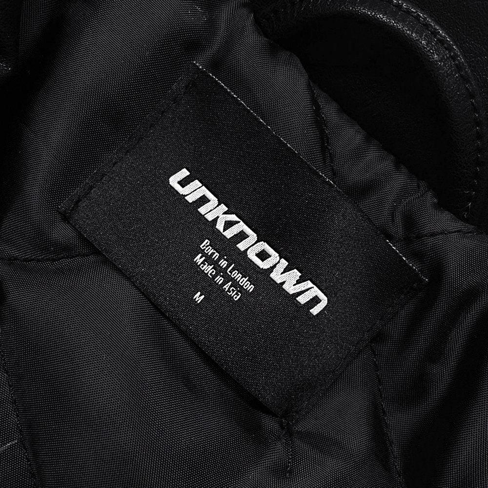 Jewel Skeleton Leather Jacket - UNKNOWN LONDON - VENTURER