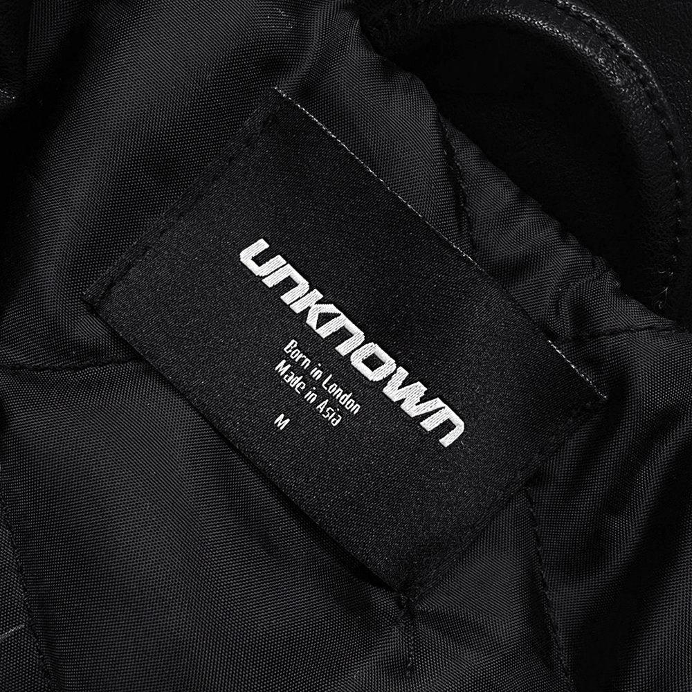 Jewel Skeleton Leather Jacket - UNKNOWN LONDON - VENTURER