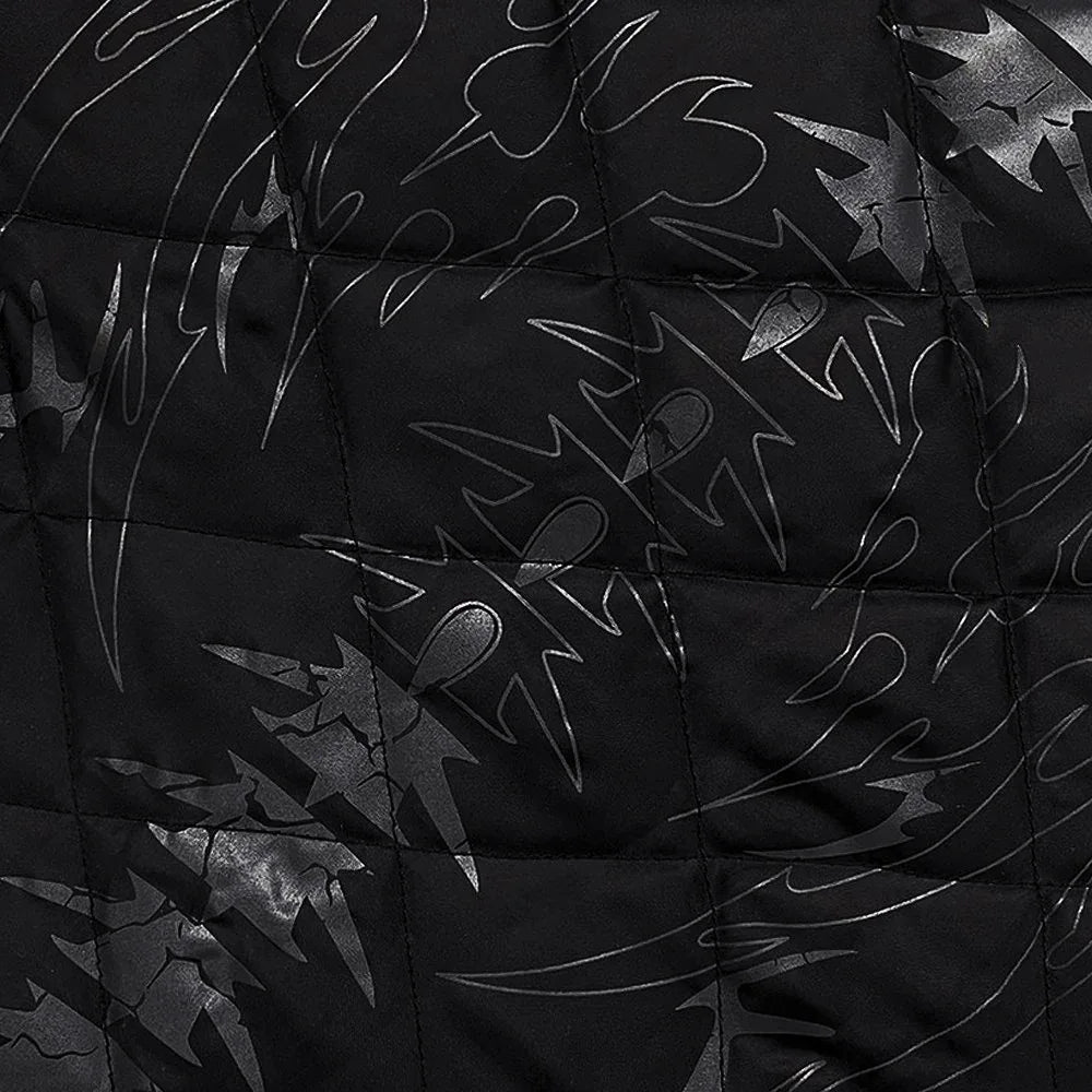 Jewel Skeleton Leather Jacket - UNKNOWN LONDON - VENTURER