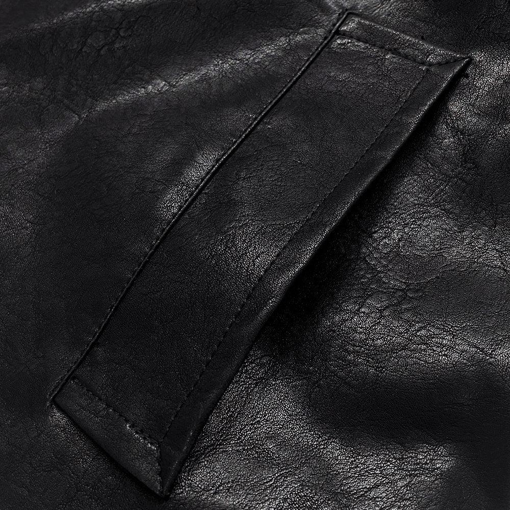 Jewel Skeleton Leather Jacket - UNKNOWN LONDON - VENTURER