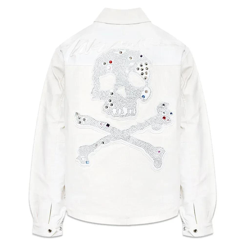 Jewel Skeleton Leather Jacket - UNKNOWN LONDON - VENTURER