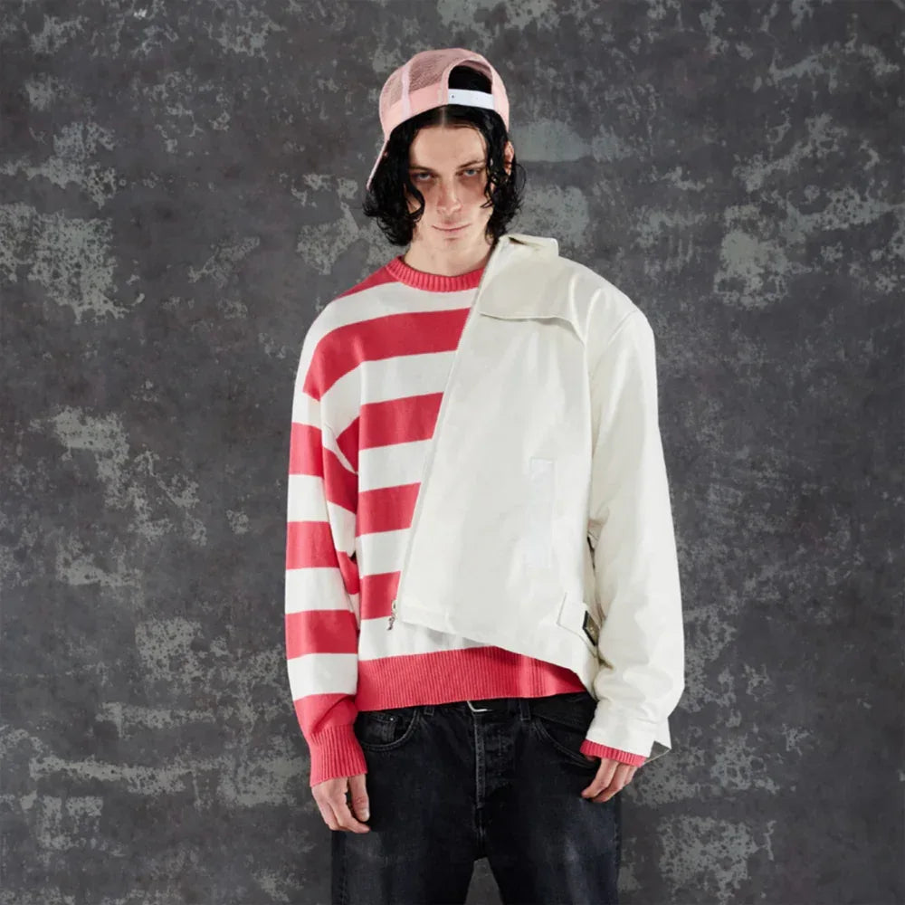 Jewel Skeleton Leather Jacket - UNKNOWN LONDON - VENTURER