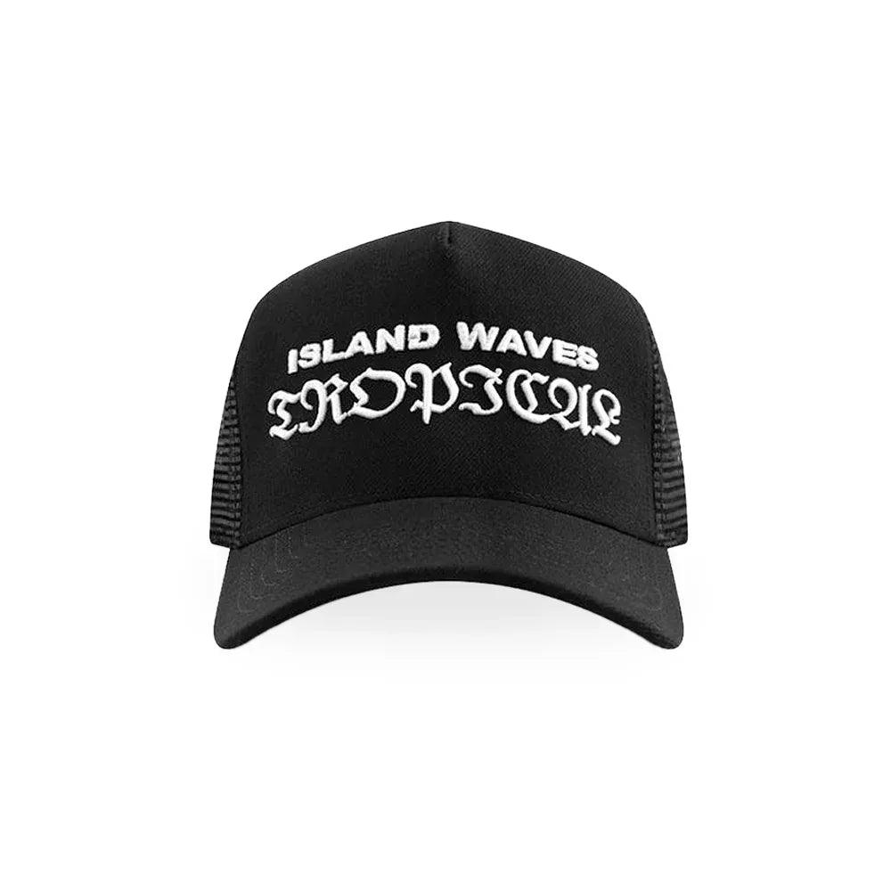 Island Waves 5 Panel Trucker Cap - STAMPD - VENTURER