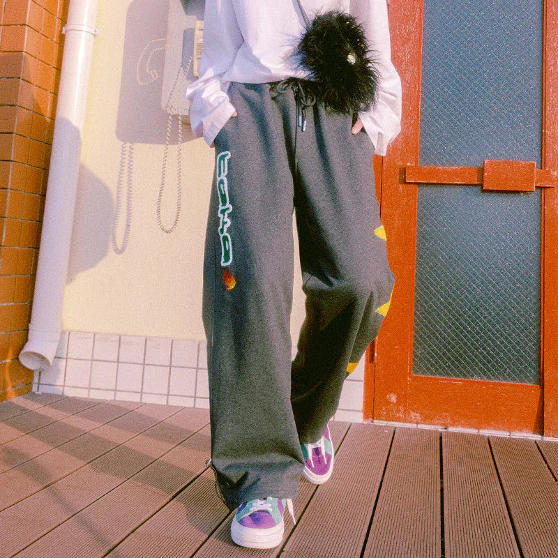 Cosmic Univ. Star Print Sweatpants - TAKA ORIGINAL - VENTURER