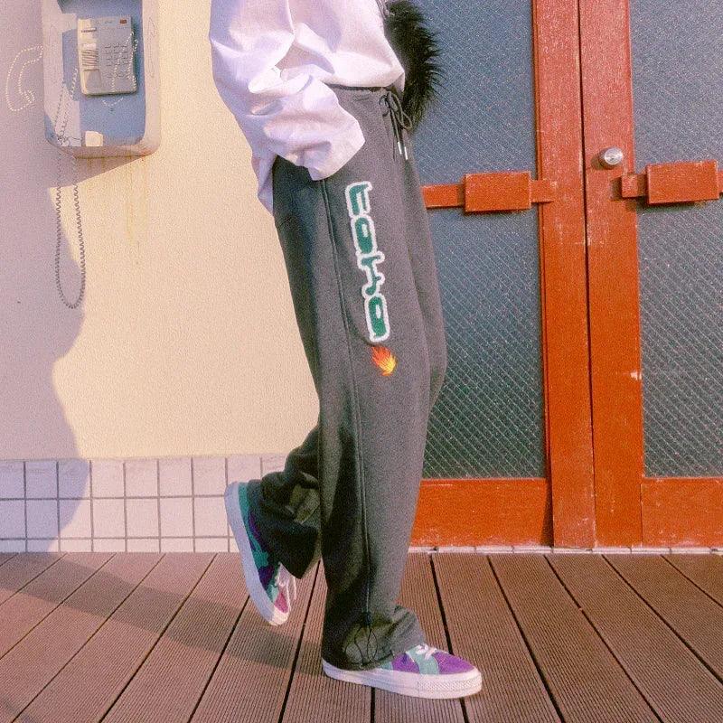 Cosmic Univ. Star Print Sweatpants - TAKA ORIGINAL - VENTURER