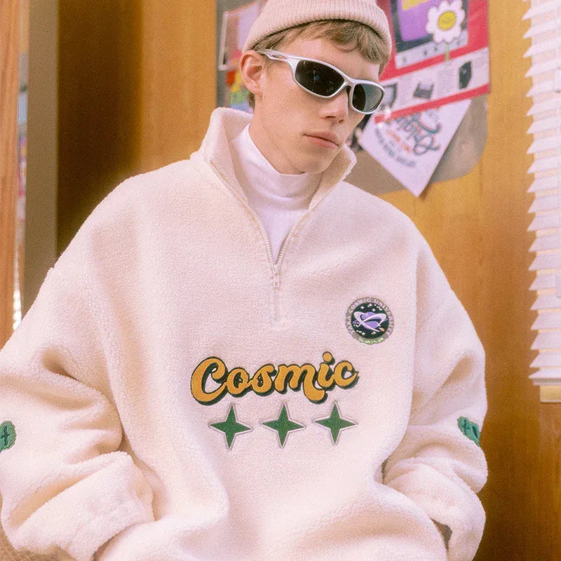 Cosmic Univ. Fleece Half Zip Jacket - TAKA ORIGINAL - VENTURER