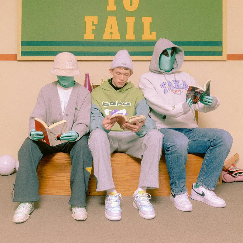 Cosmic Univ. Two Tone Logo Hoodie - TAKA ORIGINAL - VENTURER