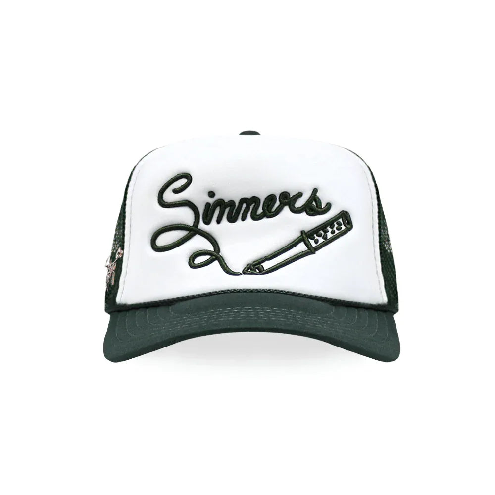 Sinners Smoker Trucker Hat - FOR THOSE WHO SIN - VENTURER