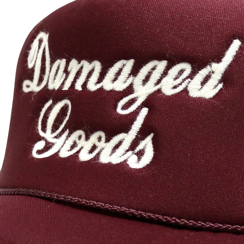 Damaged Goods Trucker Hat - FOR THOSE WHO SIN - VENTURER
