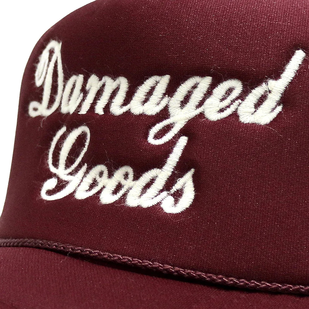 Damaged Goods Trucker Hat - FOR THOSE WHO SIN - VENTURER