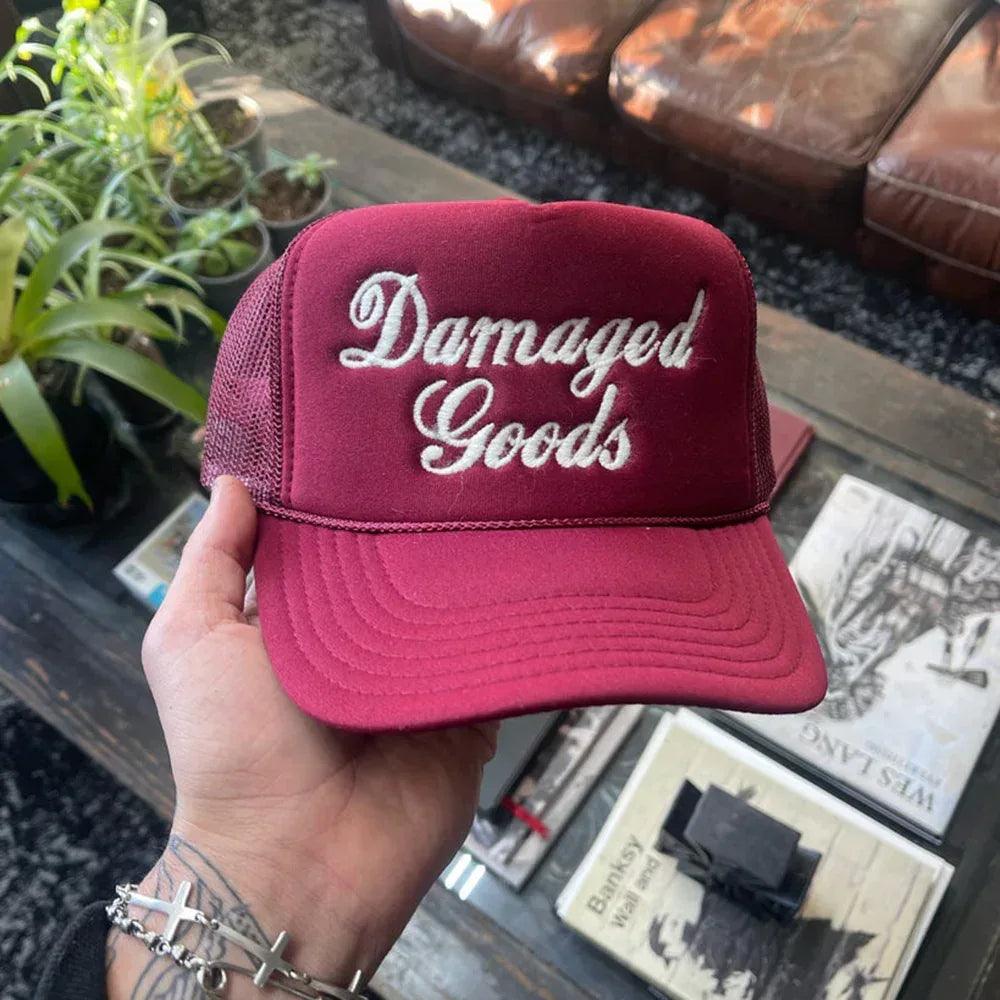 Damaged Goods Trucker Hat - FOR THOSE WHO SIN - VENTURER