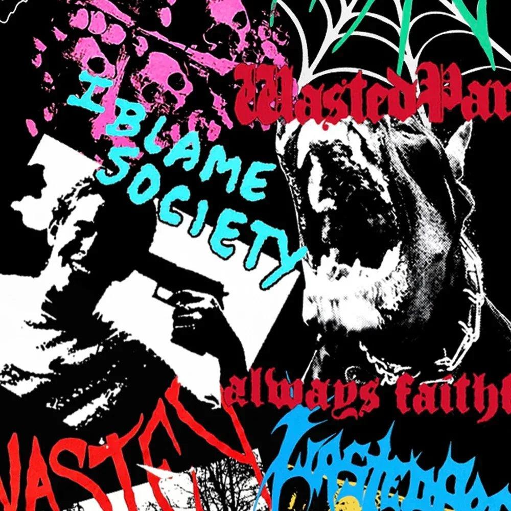 Blame Society T-Shirt - WASTED PARIS - VENTURER