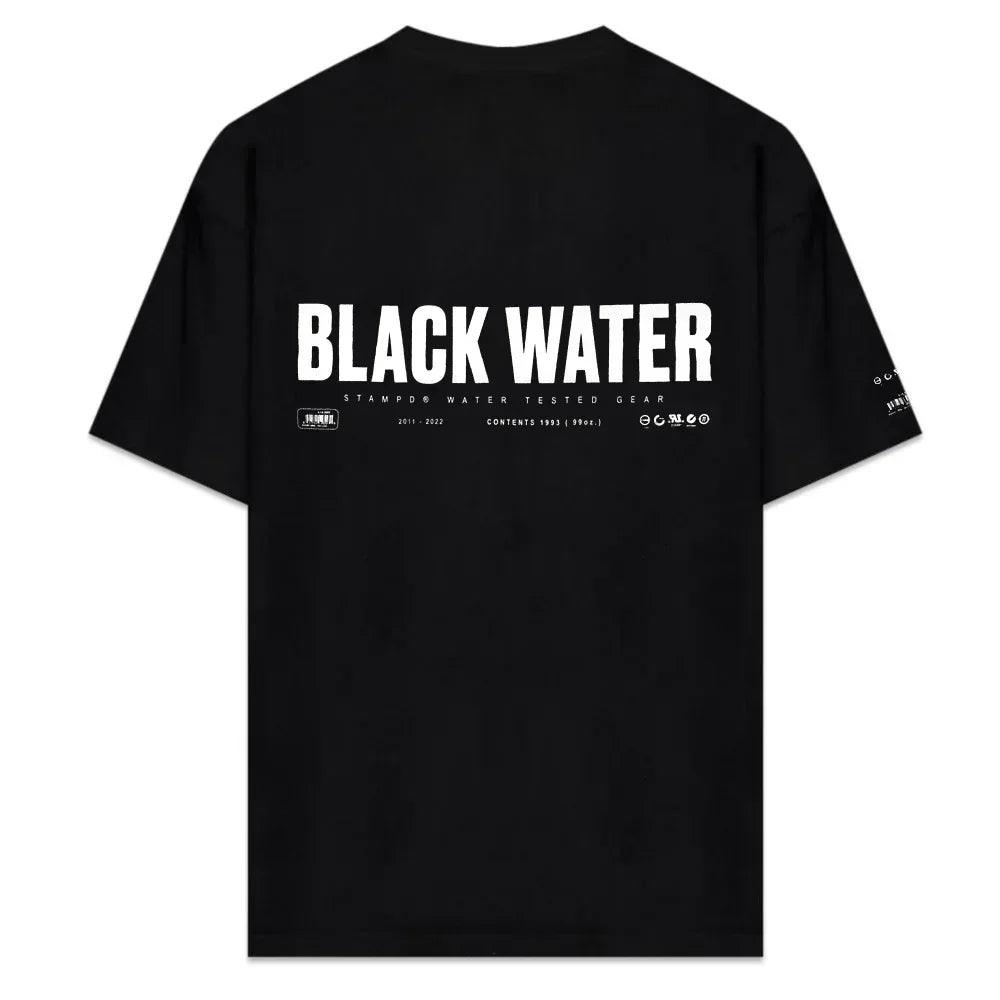 Black Water Relaxed Tee - STAMPD - VENTURER