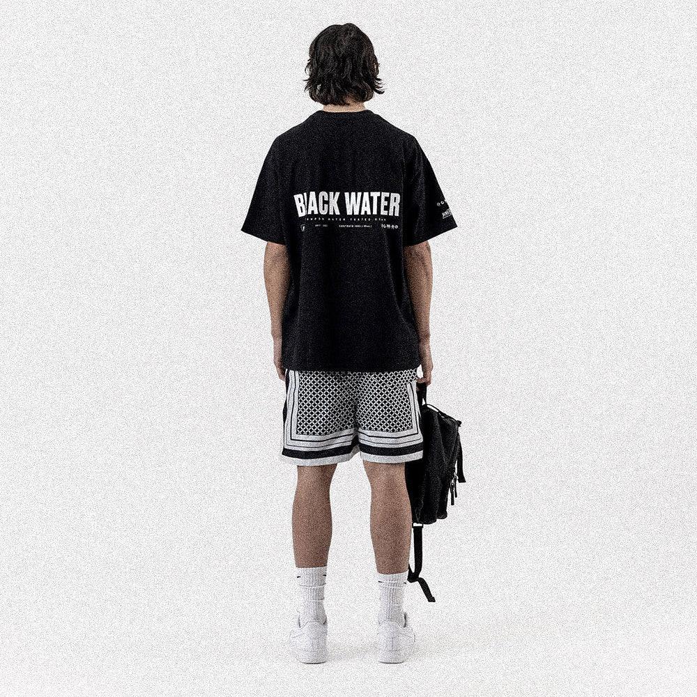 Black Water Relaxed Tee - STAMPD - VENTURER