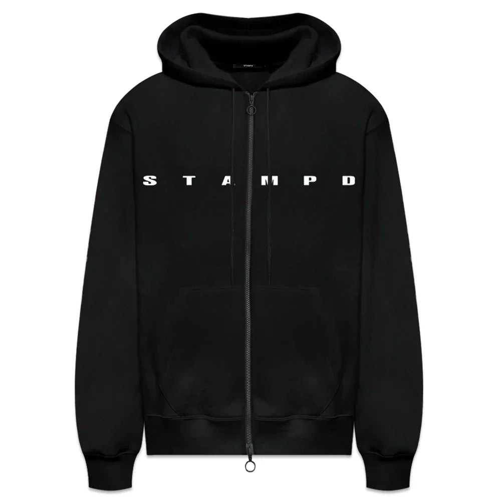 Strike Logo Zip Hoodie - STAMPD - VENTURER