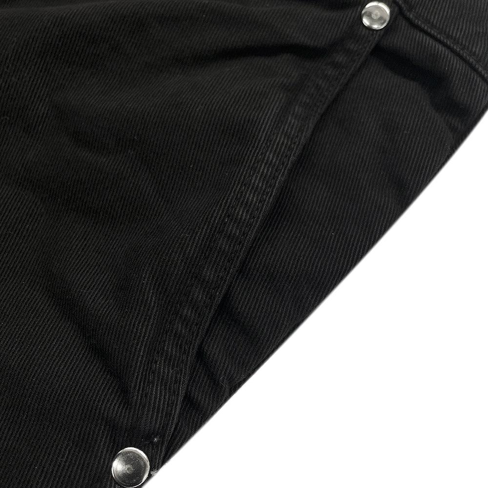 Logo Grid Cuff Wide Leg Jeans - JW ANDERSON - VENTURER