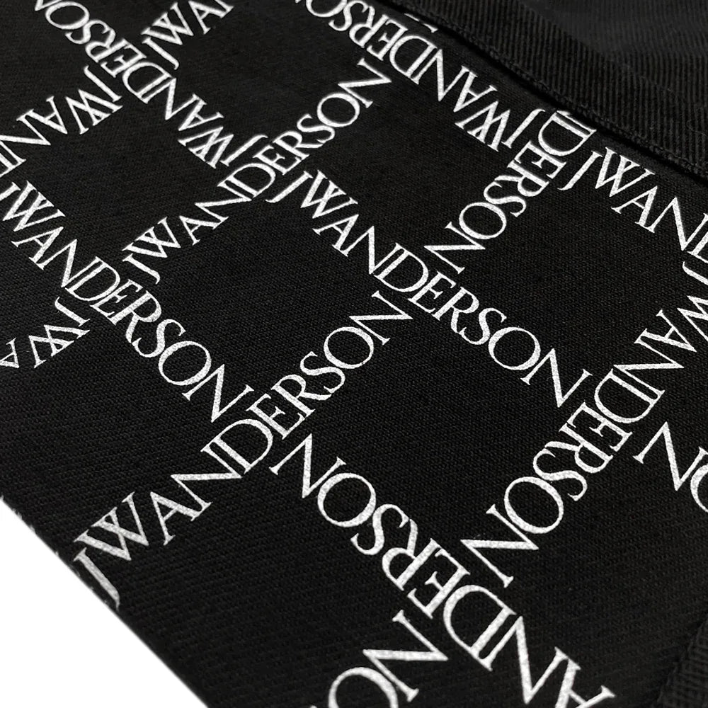 Logo Grid Cuff Wide Leg Jeans - JW ANDERSON - VENTURER