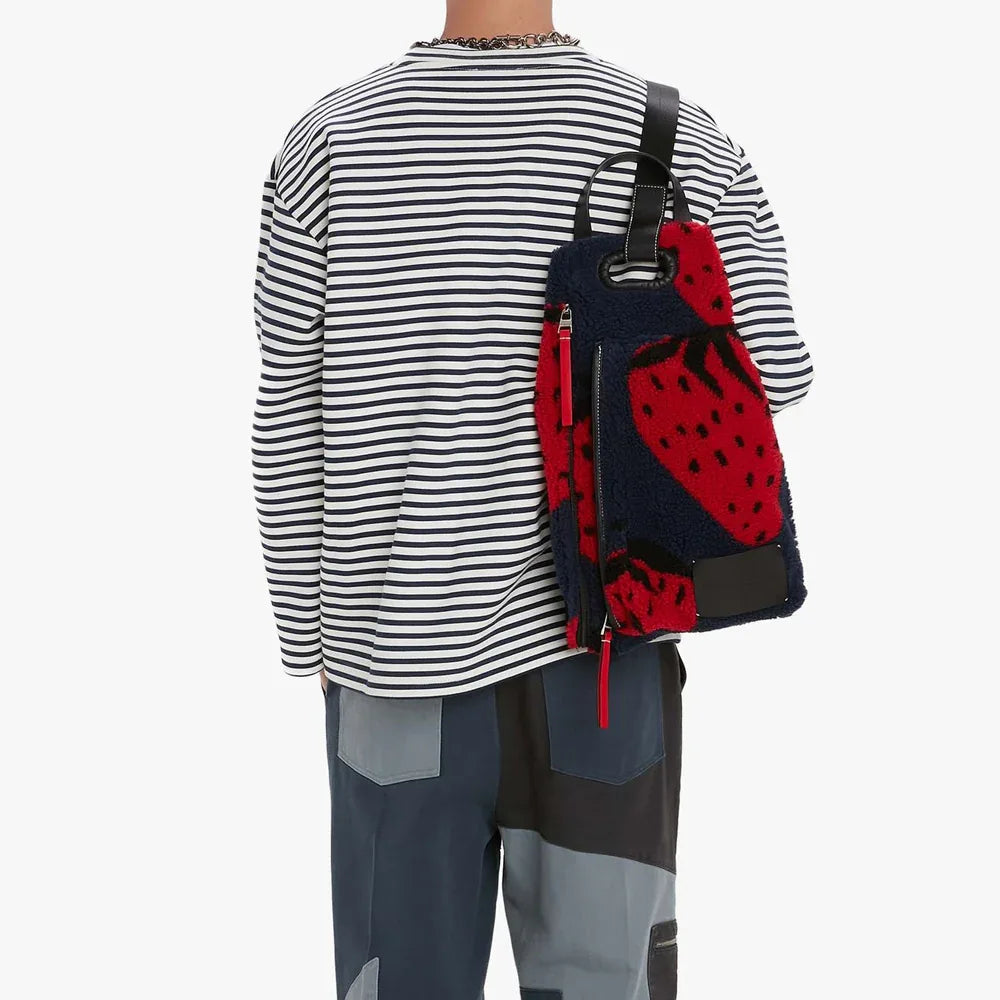 Scribble Anchor Logo LS T-Shirt - JW ANDERSON - VENTURER