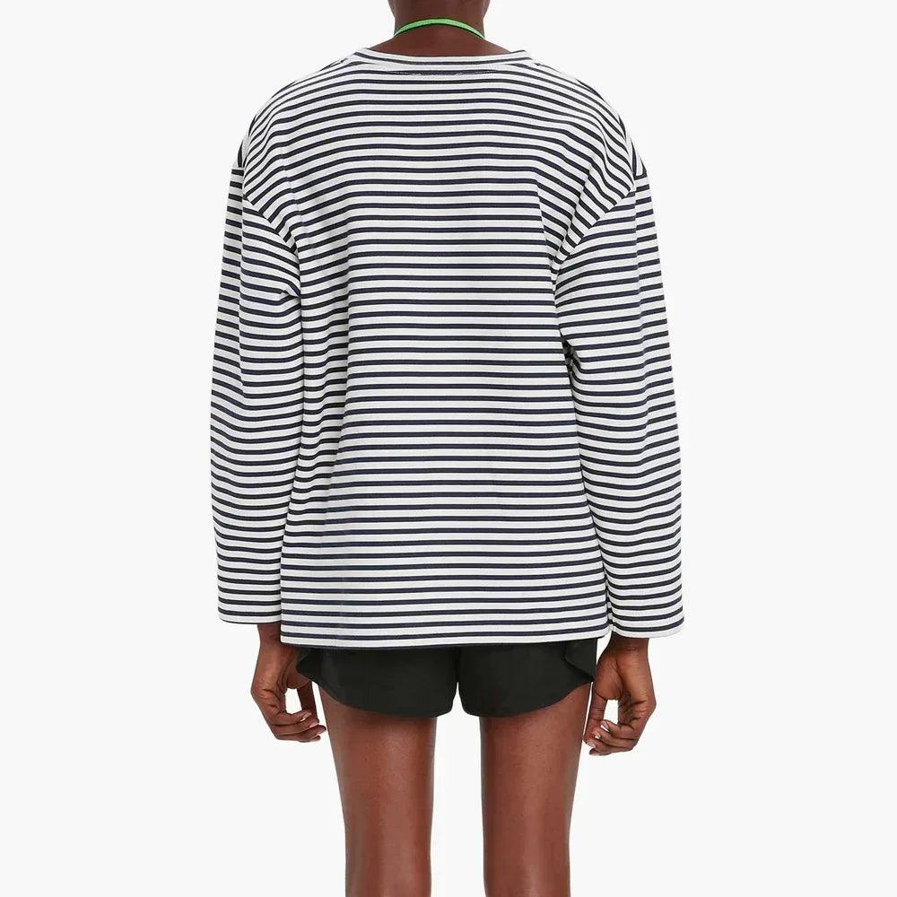 Scribble Anchor Logo LS T-Shirt - JW ANDERSON - VENTURER
