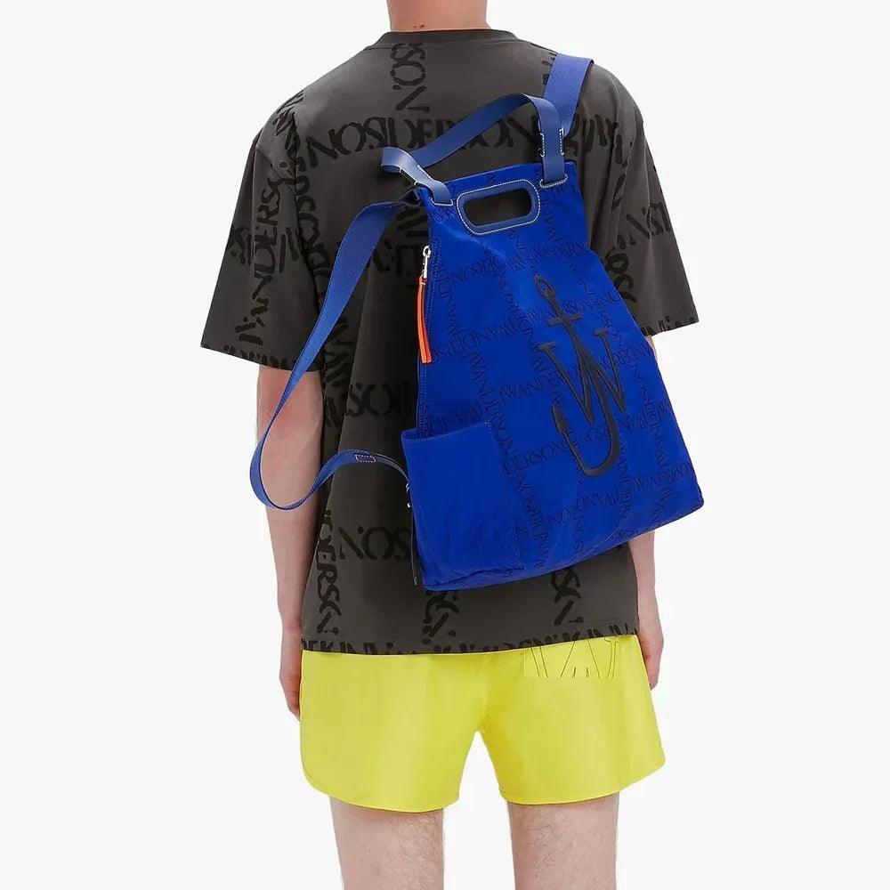 Oversize Logo Grid T-Shirt - JW ANDERSON - VENTURER