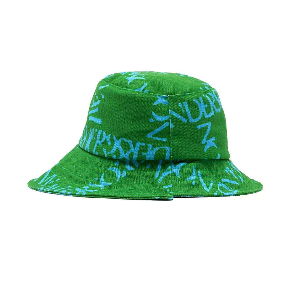 Logo Grid Asymmetric Bucket Hat - JW ANDERSON - VENTURER