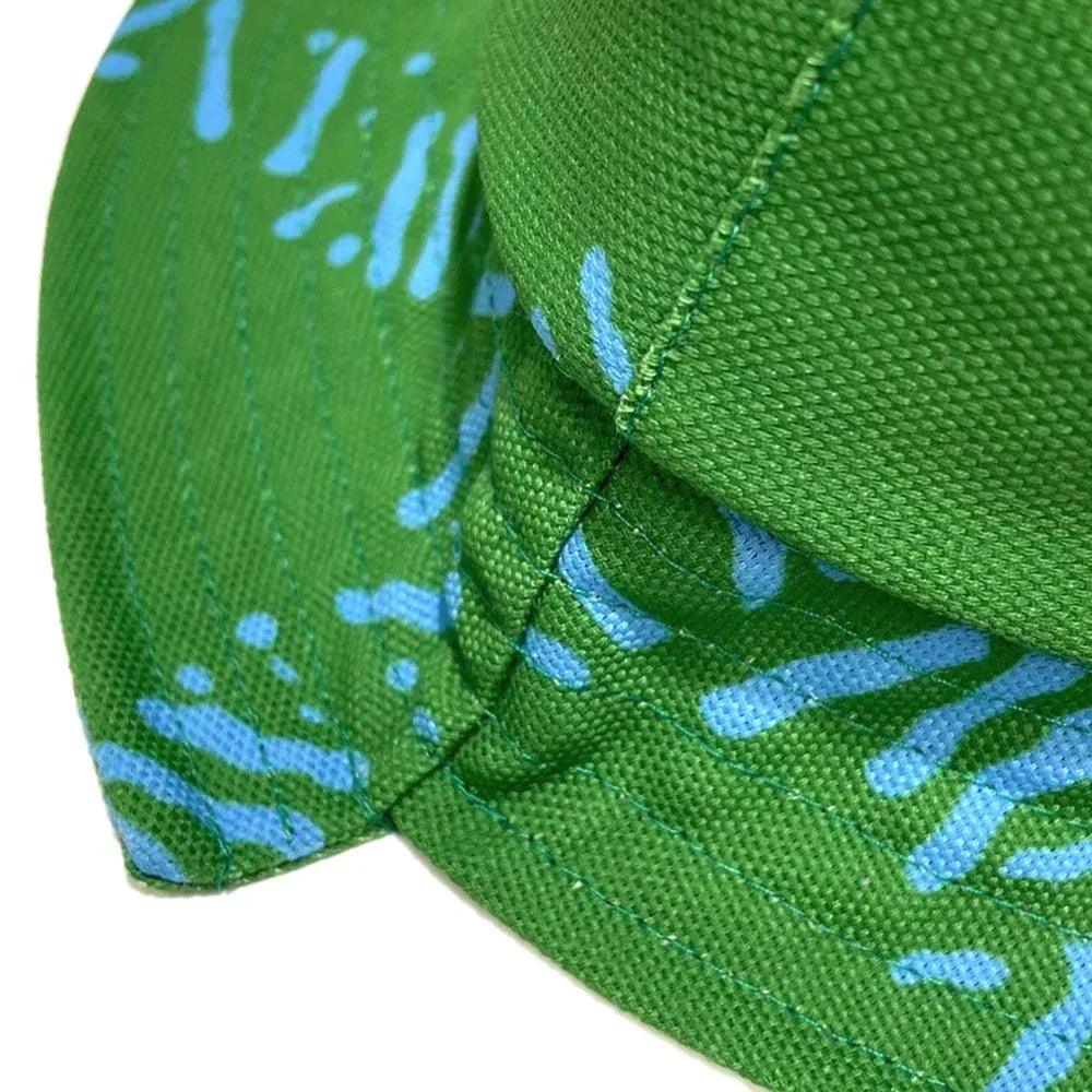 Logo Grid Asymmetric Bucket Hat - JW ANDERSON - VENTURER