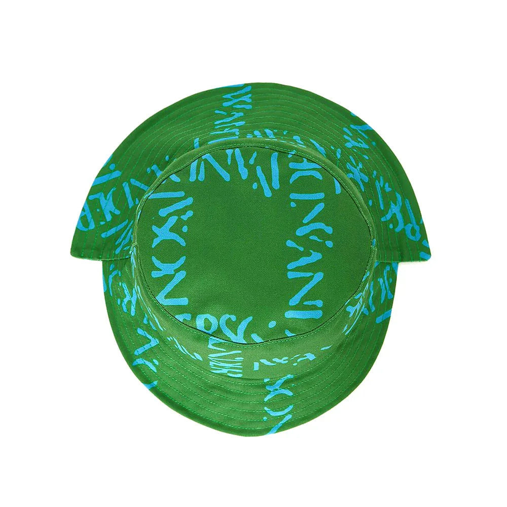 Logo Grid Asymmetric Bucket Hat - JW ANDERSON - VENTURER