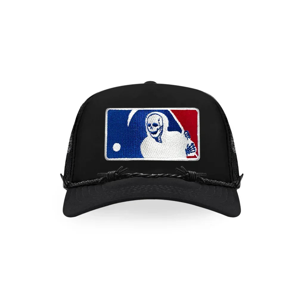 Santa Muerte Trucker Hat - LOSO NYC - VENTURER