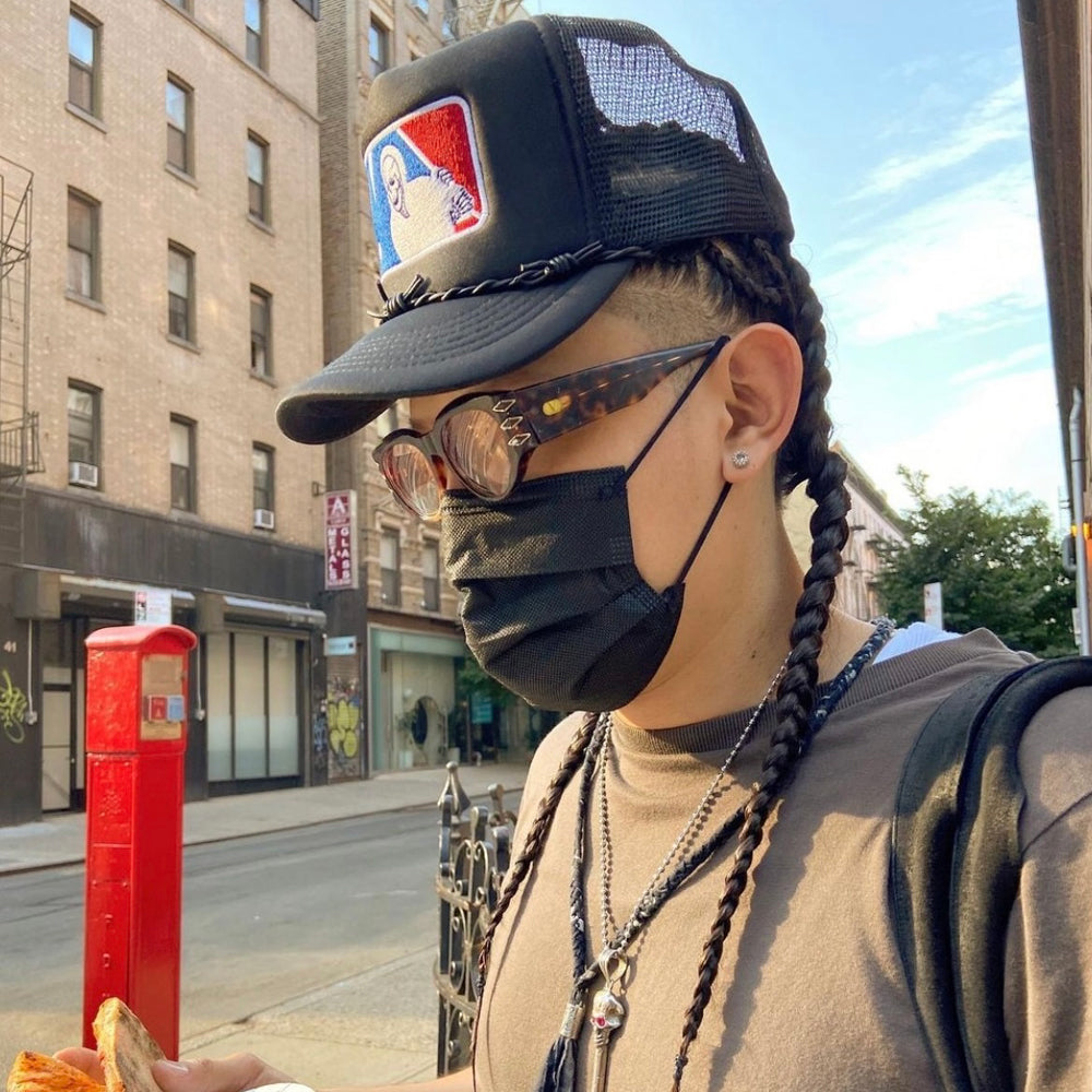 Santa Muerte Trucker Hat