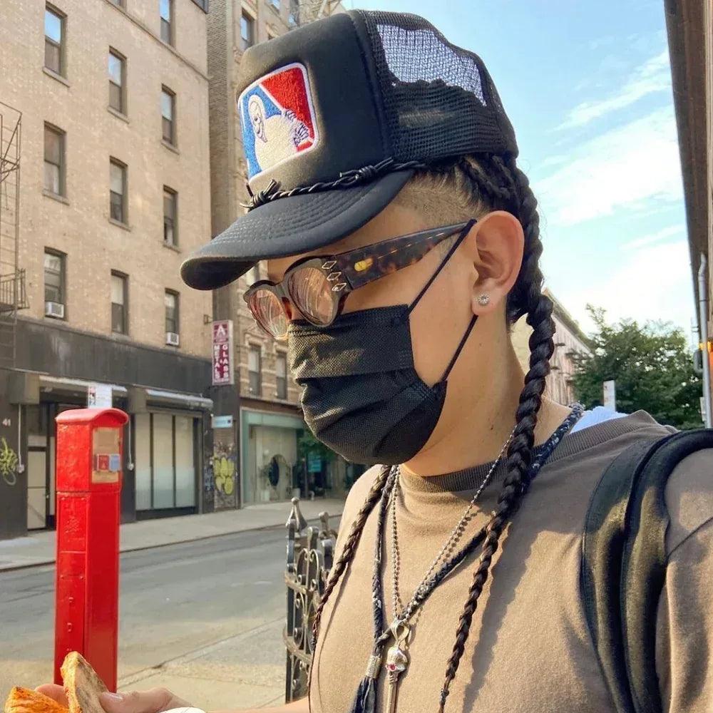 Santa Muerte Trucker Hat - LOSO NYC - VENTURER