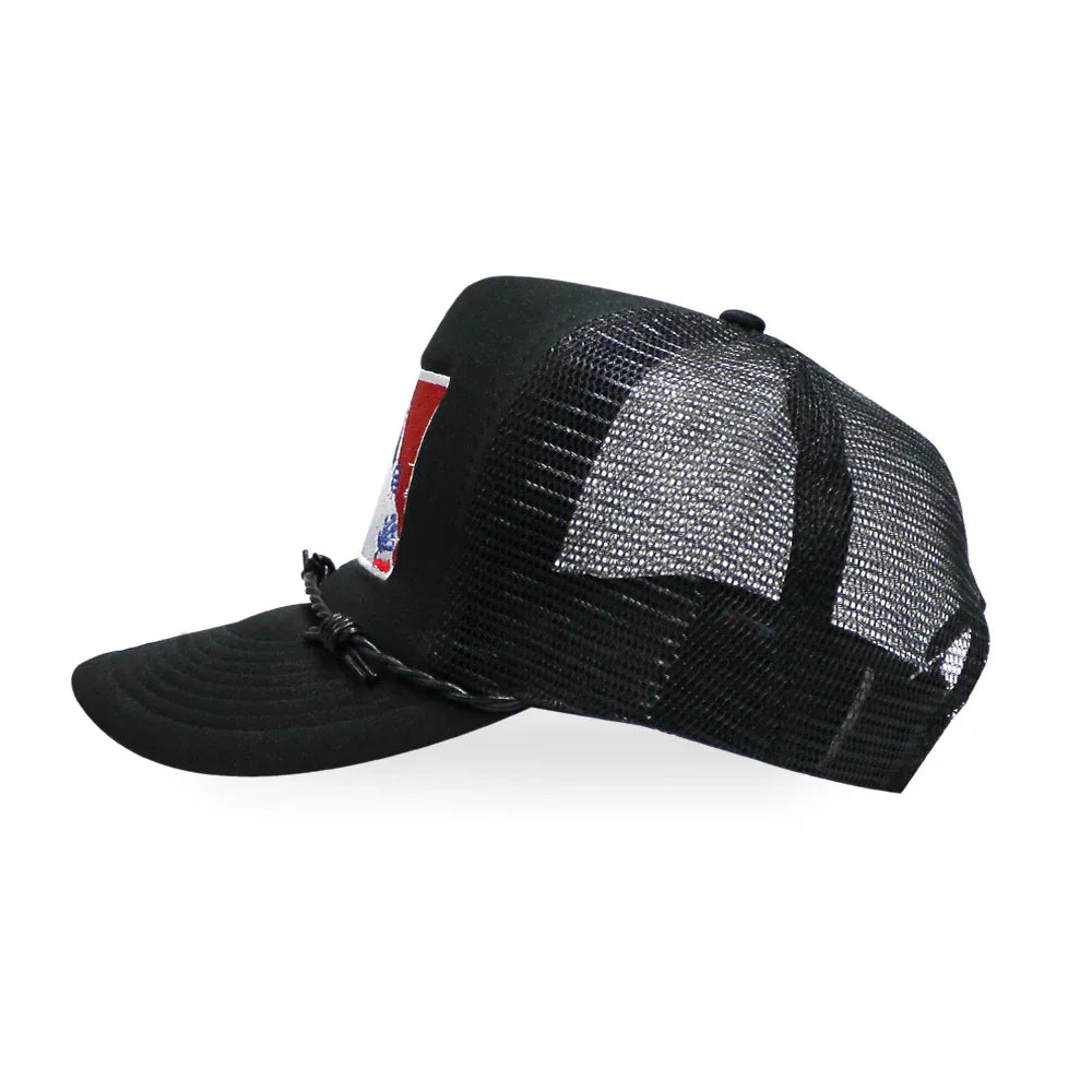 Santa Muerte Trucker Hat - LOSO NYC - VENTURER