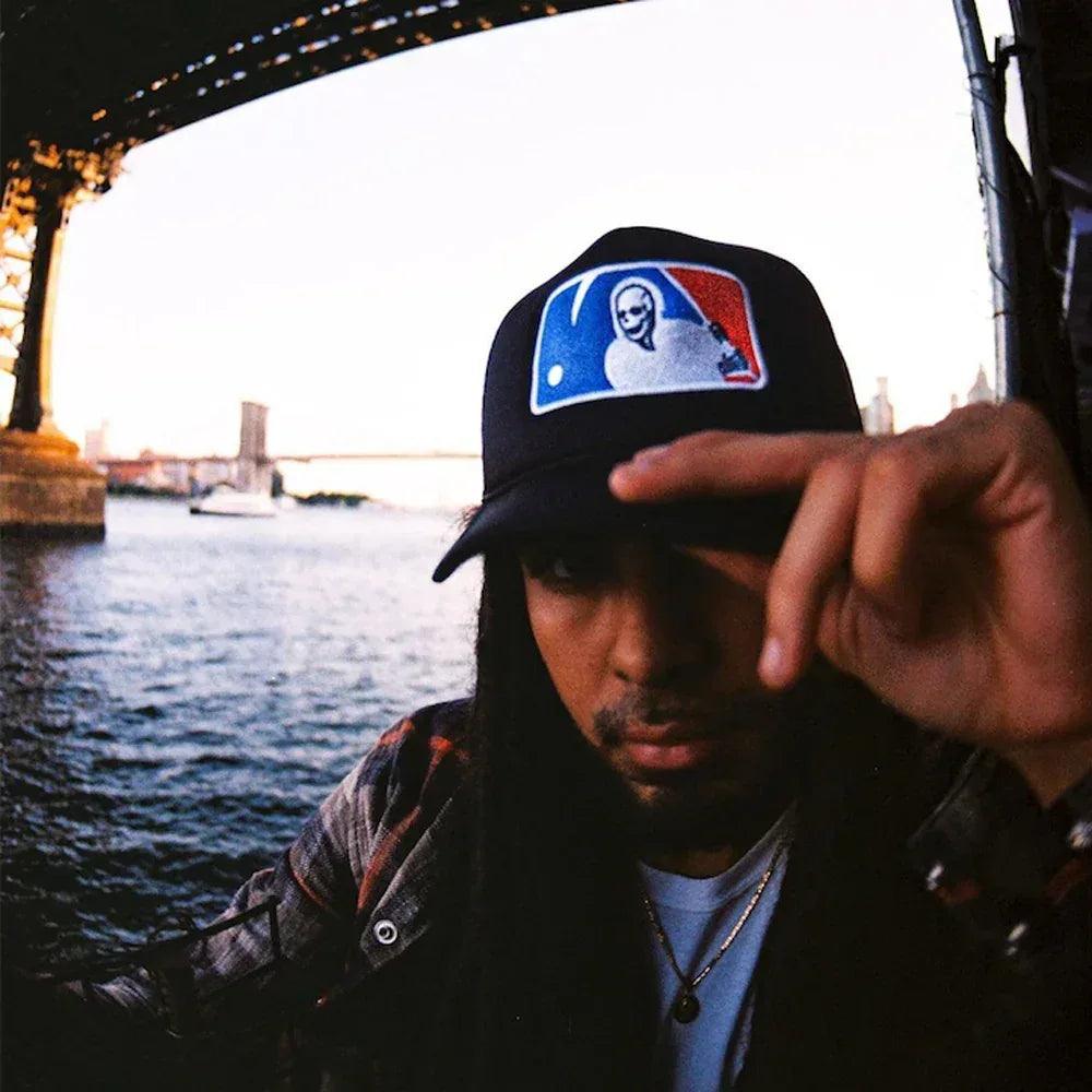 Santa Muerte Trucker Hat - LOSO NYC - VENTURER