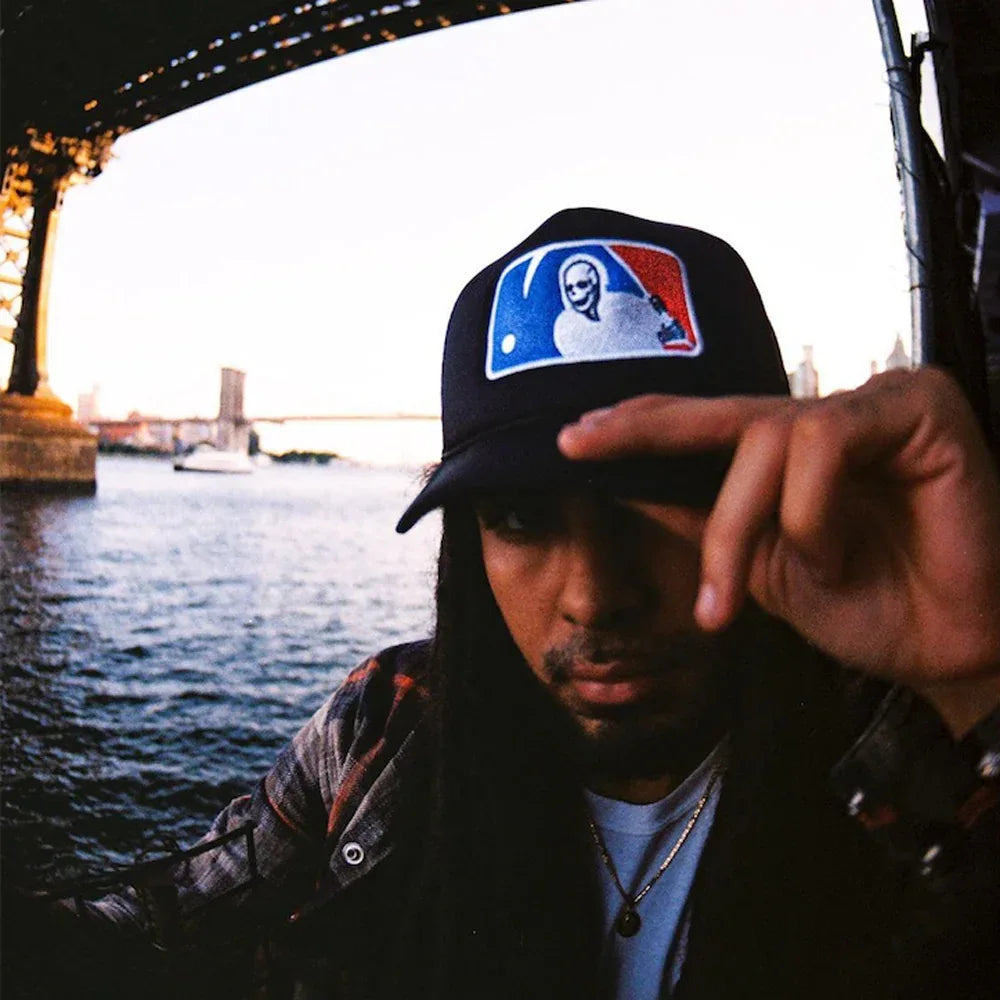 Santa Muerte Trucker Hat - LOSO NYC - VENTURER