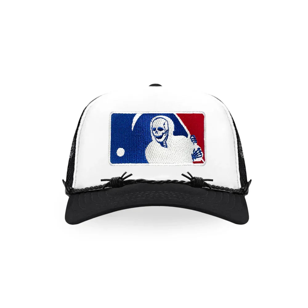 Santa Muerte Trucker Hat - LOSO NYC - VENTURER
