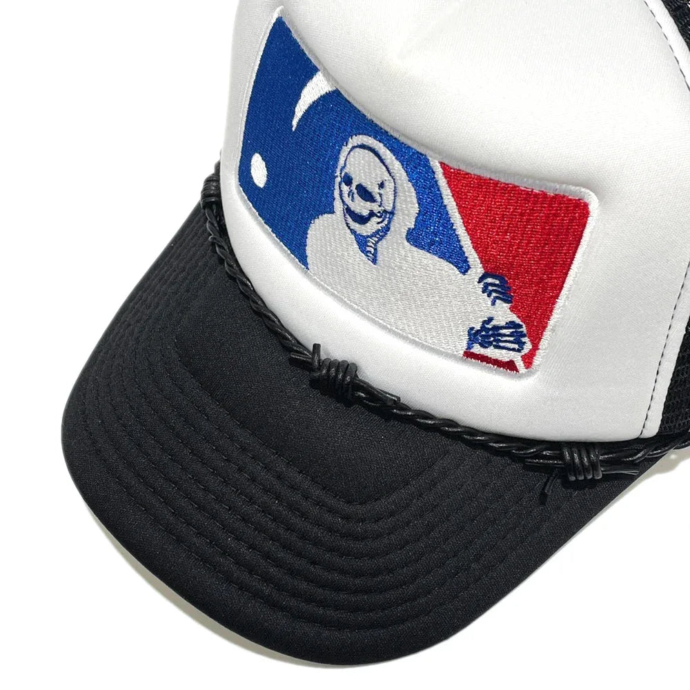 Santa Muerte Trucker Hat - LOSO NYC - VENTURER