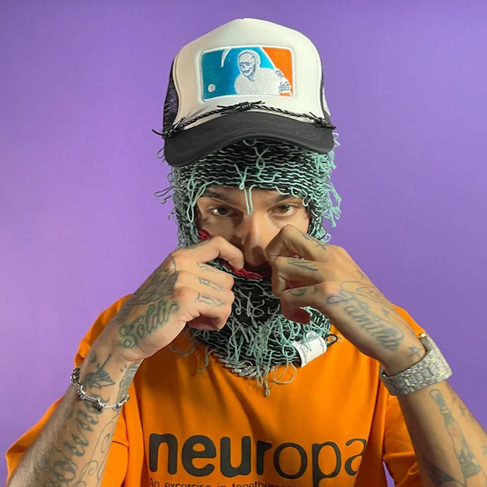 Santa Muerte Trucker Hat - LOSO NYC - VENTURER