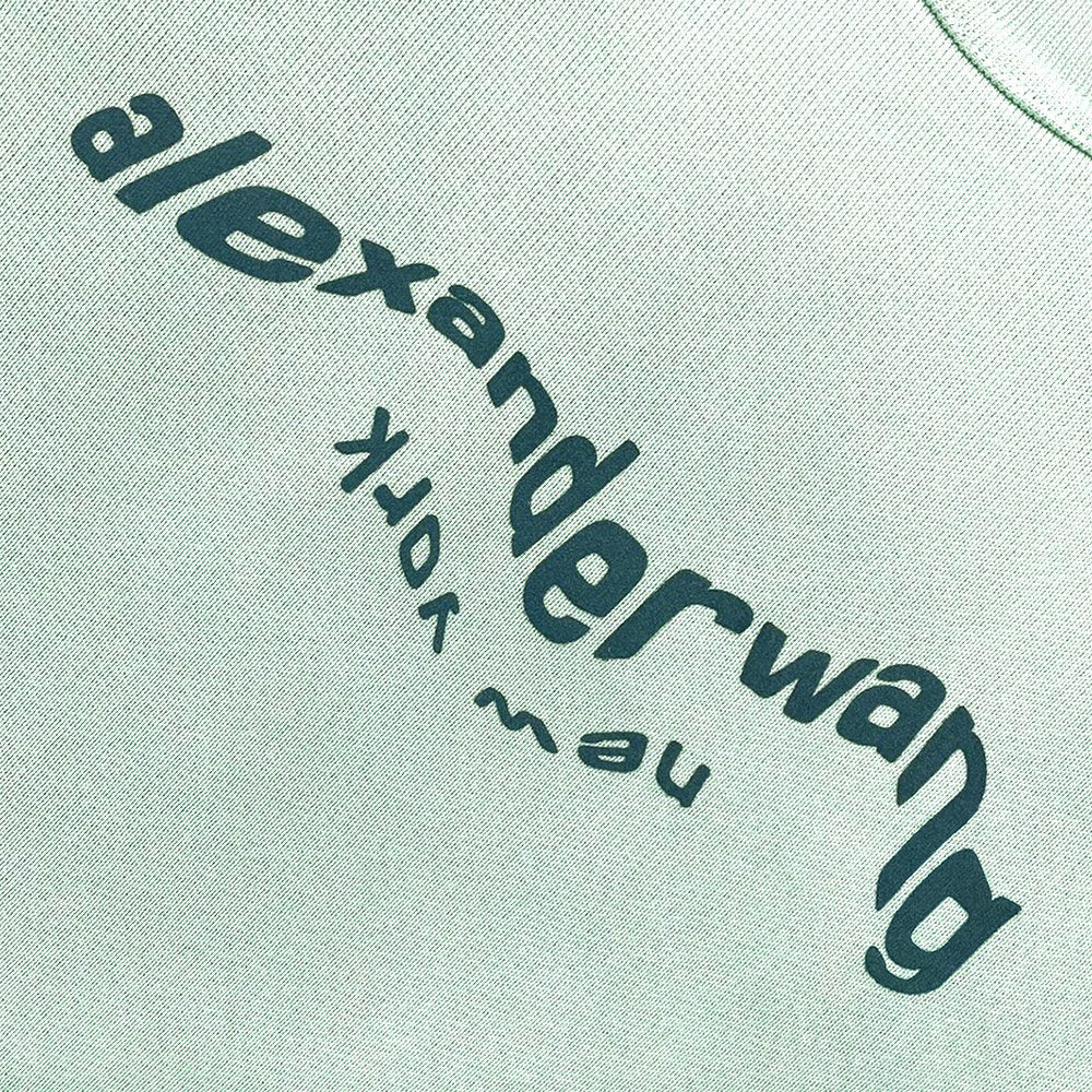 Warp Logo Garment Dye Sweatshirt