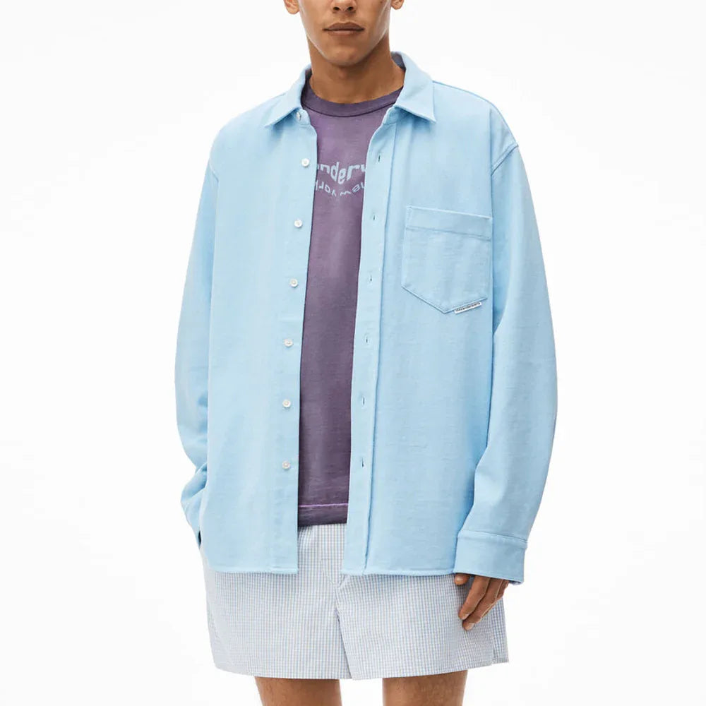 Warp Logo Garment Dye Tee - ALEXANDER WANG - VENTURER