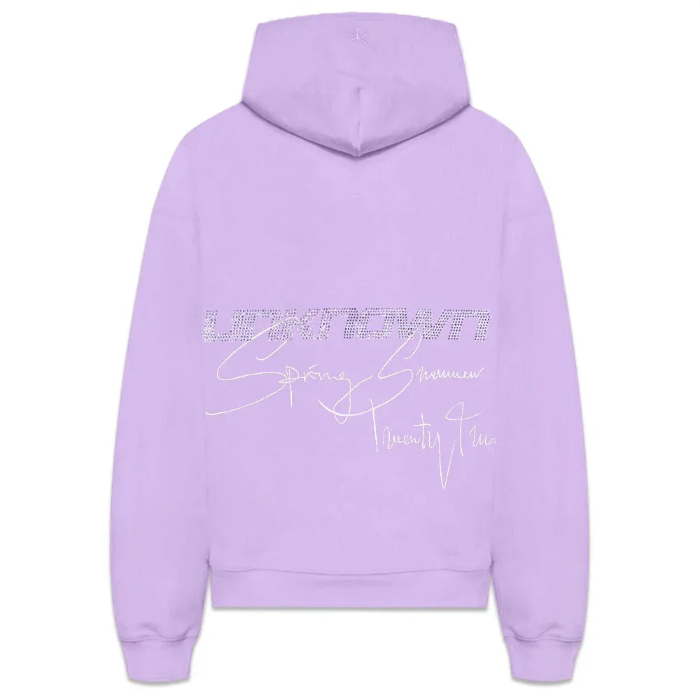 Signature Rhinestone Hoodie - UNKNOWN LONDON - VENTURER