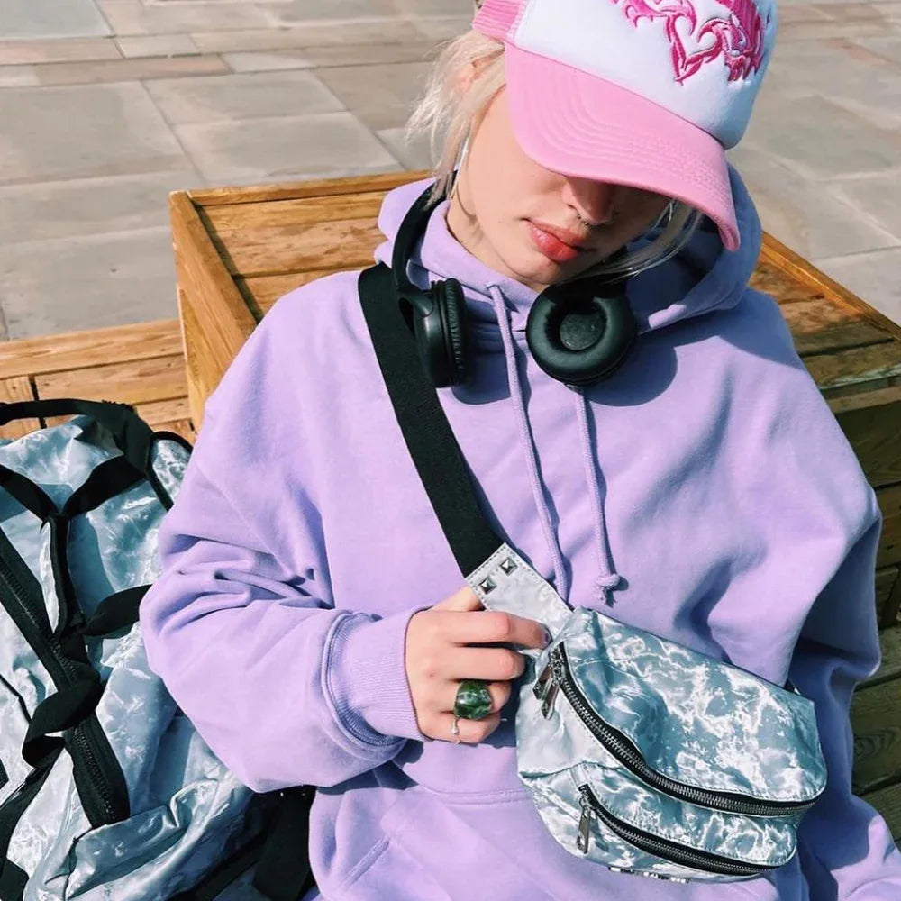 Signature Rhinestone Hoodie - UNKNOWN LONDON - VENTURER